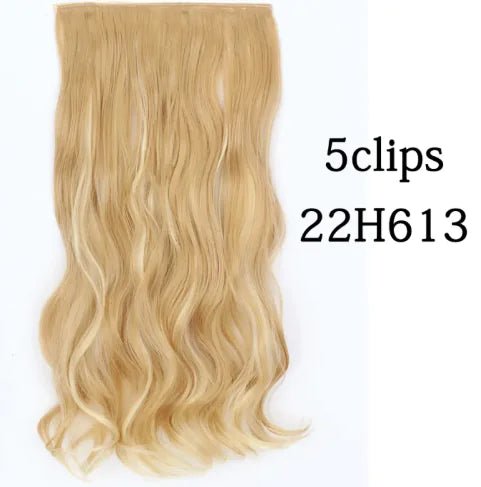 Curly Wave Clip - In Hair Extensions - Absolute Discounts