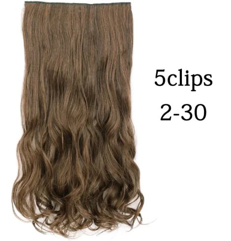 Curly Wave Clip - In Hair Extensions - Absolute Discounts