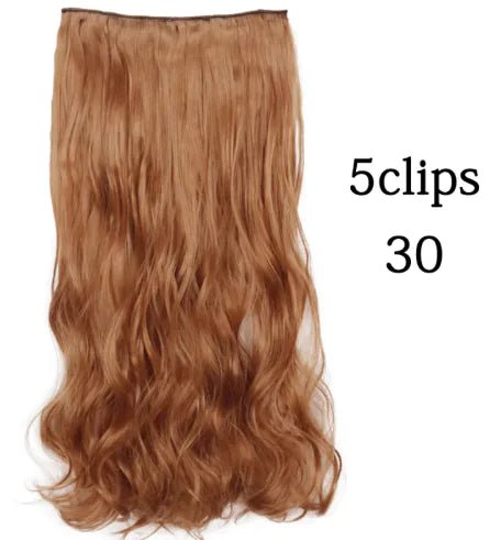 Curly Wave Clip - In Hair Extensions - Absolute Discounts