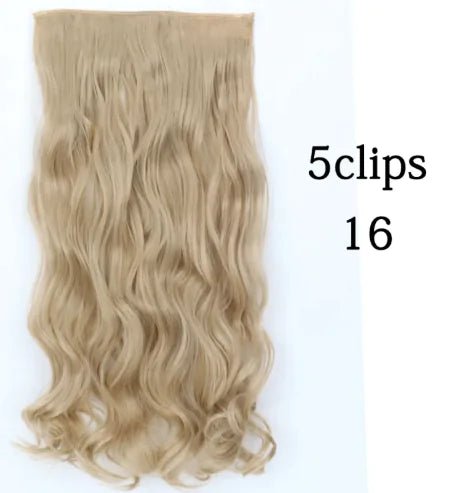 Curly Wave Clip - In Hair Extensions - Absolute Discounts