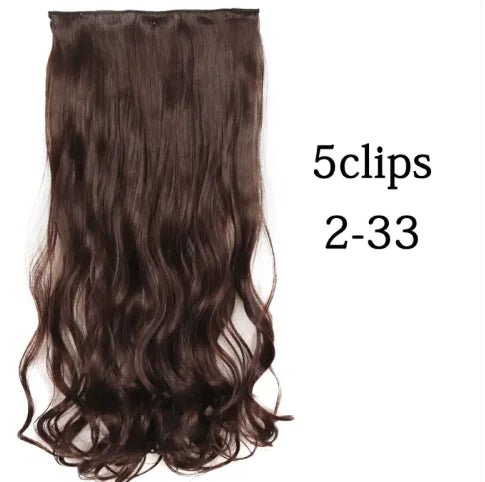 Curly Wave Clip - In Hair Extensions - Absolute Discounts