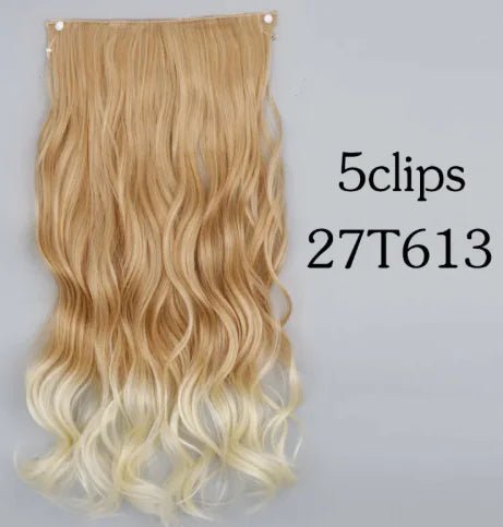 Curly Wave Clip - In Hair Extensions - Absolute Discounts