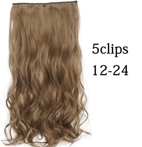Curly Wave Clip - In Hair Extensions - Absolute Discounts