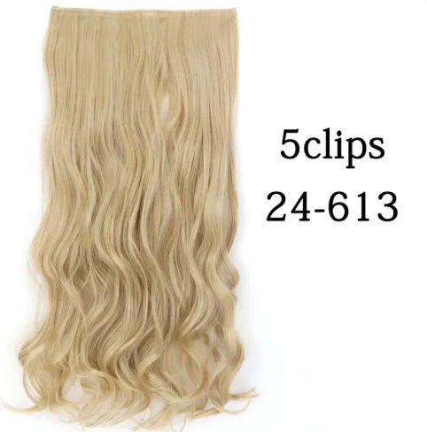 Curly Wave Clip - In Hair Extensions - Absolute Discounts