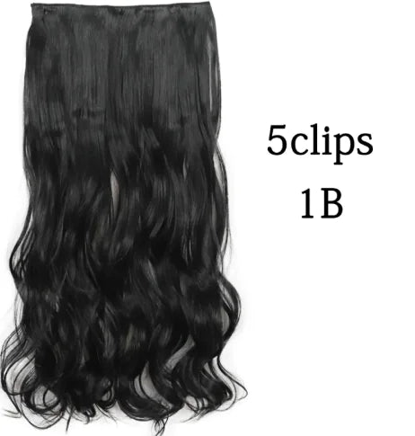 Curly Wave Clip - In Hair Extensions - Absolute Discounts