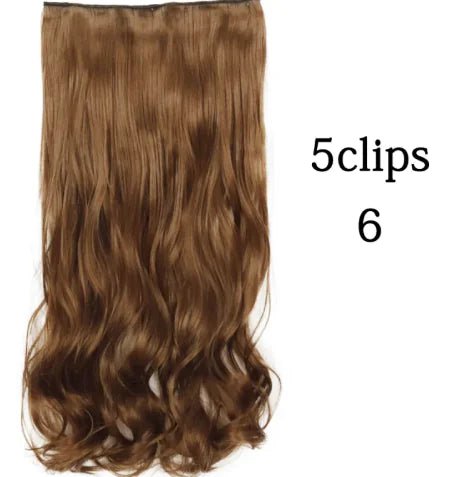 Curly Wave Clip - In Hair Extensions - Absolute Discounts