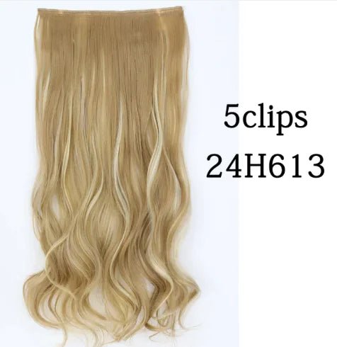 Curly Wave Clip - In Hair Extensions - Absolute Discounts