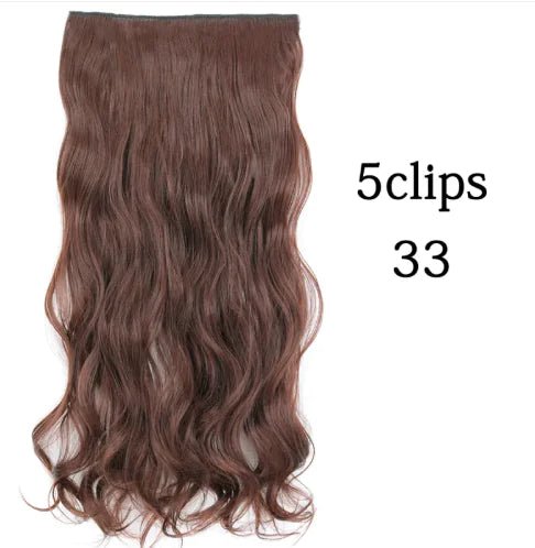 Curly Wave Clip - In Hair Extensions - Absolute Discounts