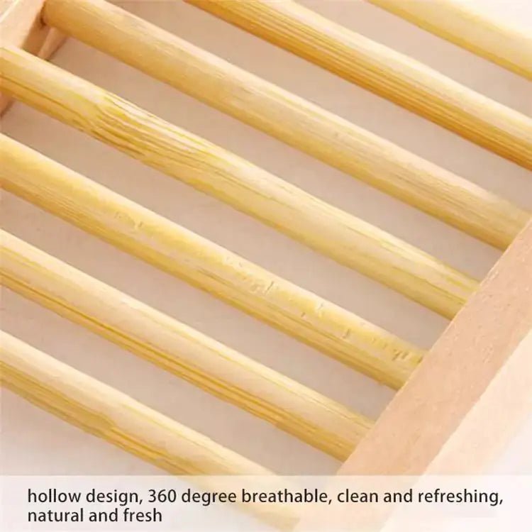 Bamboo Soap Bar Dish. Eco - Friendly - Absolute Discounts