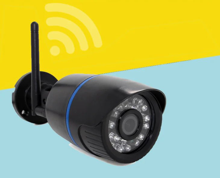 Outdoor Wireless WiFi IP Camera with HD 720P Night Vision - Absolute Discounts