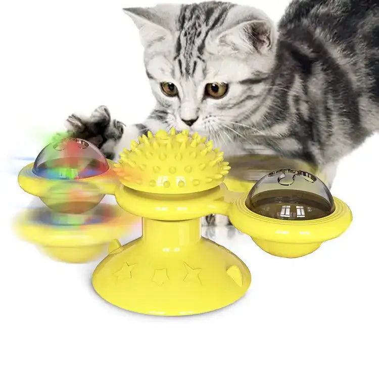 Rotating Cat Windmill Toy - Absolute Discounts