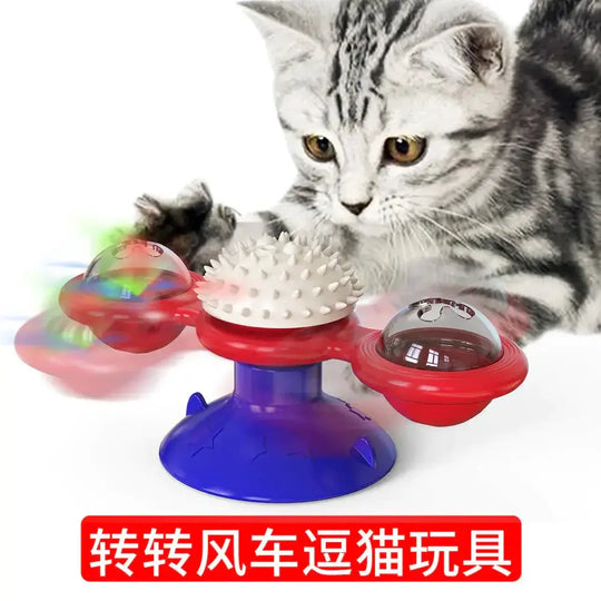 Rotating Cat Windmill Toy - Absolute Discounts