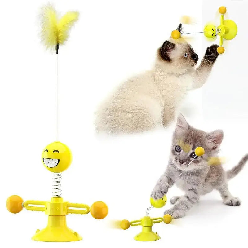 Rotating Cat Windmill Toy - Absolute Discounts