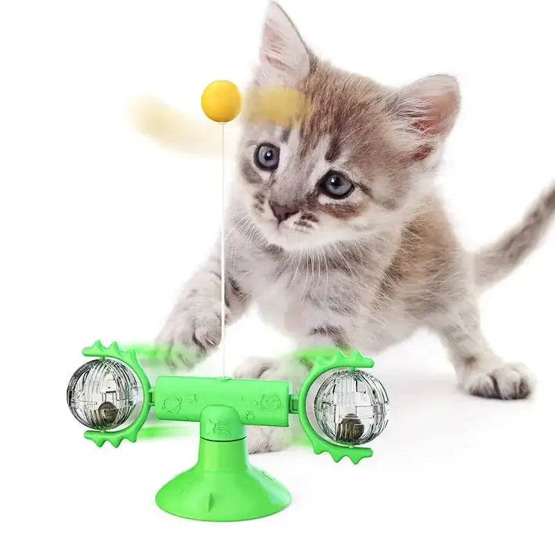 Rotating Cat Windmill Toy - Absolute Discounts