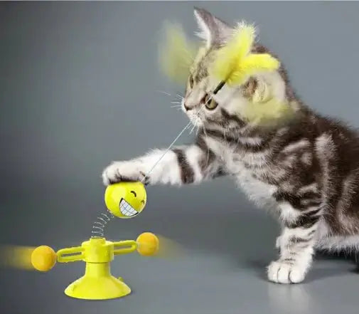 Rotating Cat Windmill Toy - Absolute Discounts