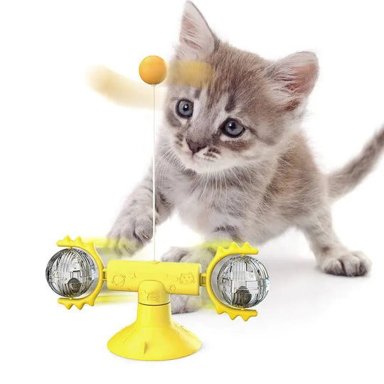 Rotating Cat Windmill Toy - Absolute Discounts
