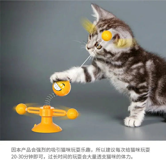 Rotating Cat Windmill Toy - Absolute Discounts