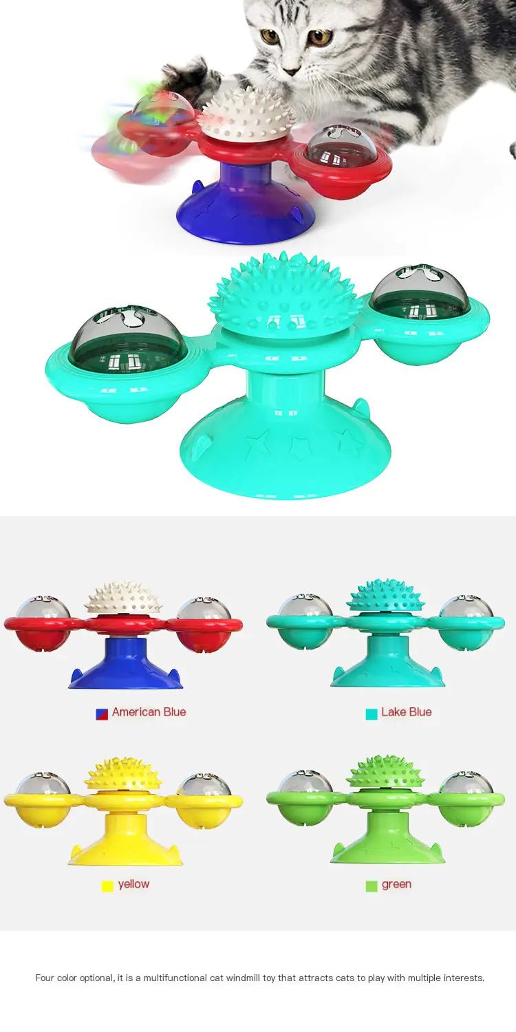 Rotating Cat Windmill Toy - Absolute Discounts