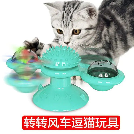 Rotating Cat Windmill Toy - Absolute Discounts
