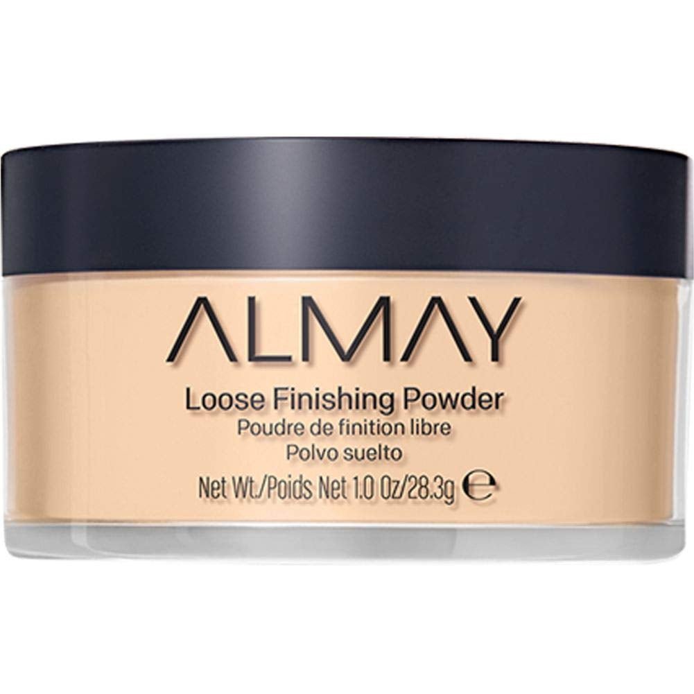 Almay Setting Powder, Face Makeup, Matte Loose Powder, Hypoallergenic, Cruelty Free, 200 Light Medium, 1 Oz - Absolute Discounts