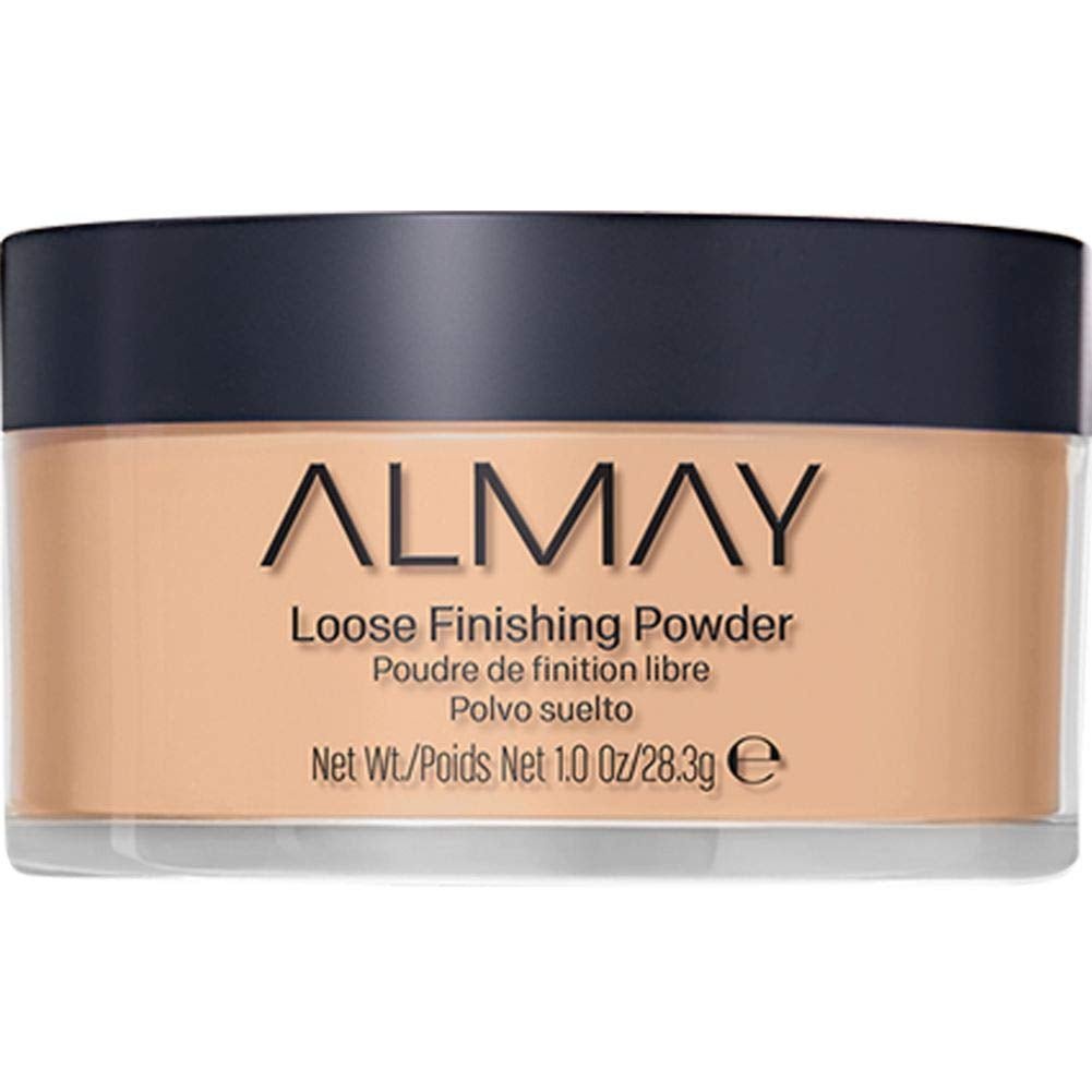 Almay Setting Powder, Face Makeup, Matte Loose Powder, Hypoallergenic, Cruelty Free, 200 Light Medium, 1 Oz - Absolute Discounts