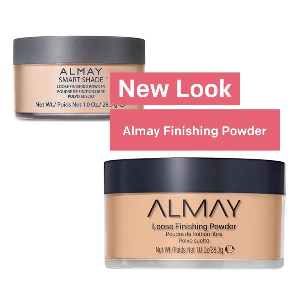 Almay Setting Powder, Face Makeup, Matte Loose Powder, Hypoallergenic, Cruelty Free, 200 Light Medium, 1 Oz - Absolute Discounts