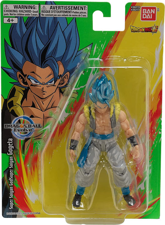 Bandai America - Dragon Ball Evolve 5 Action Figure Super Saiyan Blue Gogeta - Absolute Discounts