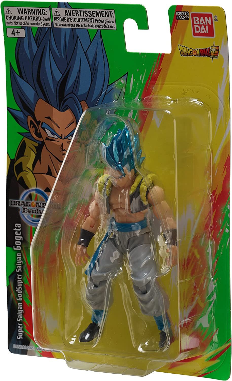 Bandai America - Dragon Ball Evolve 5 Action Figure Super Saiyan Blue Gogeta - Absolute Discounts