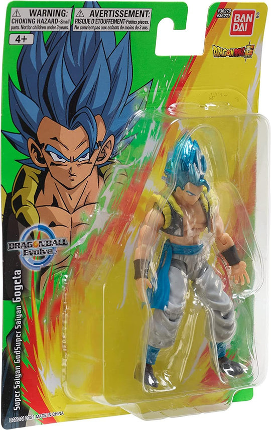 Bandai America - Dragon Ball Evolve 5 Action Figure Super Saiyan Blue Gogeta - Absolute Discounts
