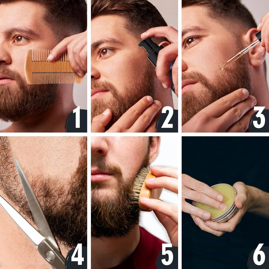 Beard Mustache Grooming Kit - Absolute Discounts