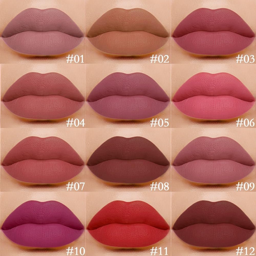 BINGBRUSH Colors Liquid Matte Lipstick and Lipliner Pack Set, 24 Hour Waterproof - Absolute Discounts