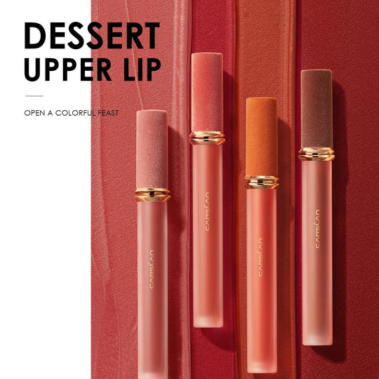 Matte Liquid Lipstick - Longwear, No - Budge, Highly Pigmented Lipcolor for All Skin Women, AM12 Peach Cream - Absolute Discounts
