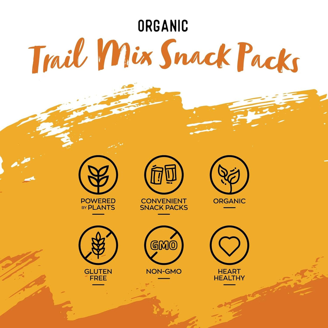 Nature'S Garden Organic Trail Mix Snack, Multi Pack 28.8 Oz - 24 Individual Servings (Pack of 3) - Absolute Discounts