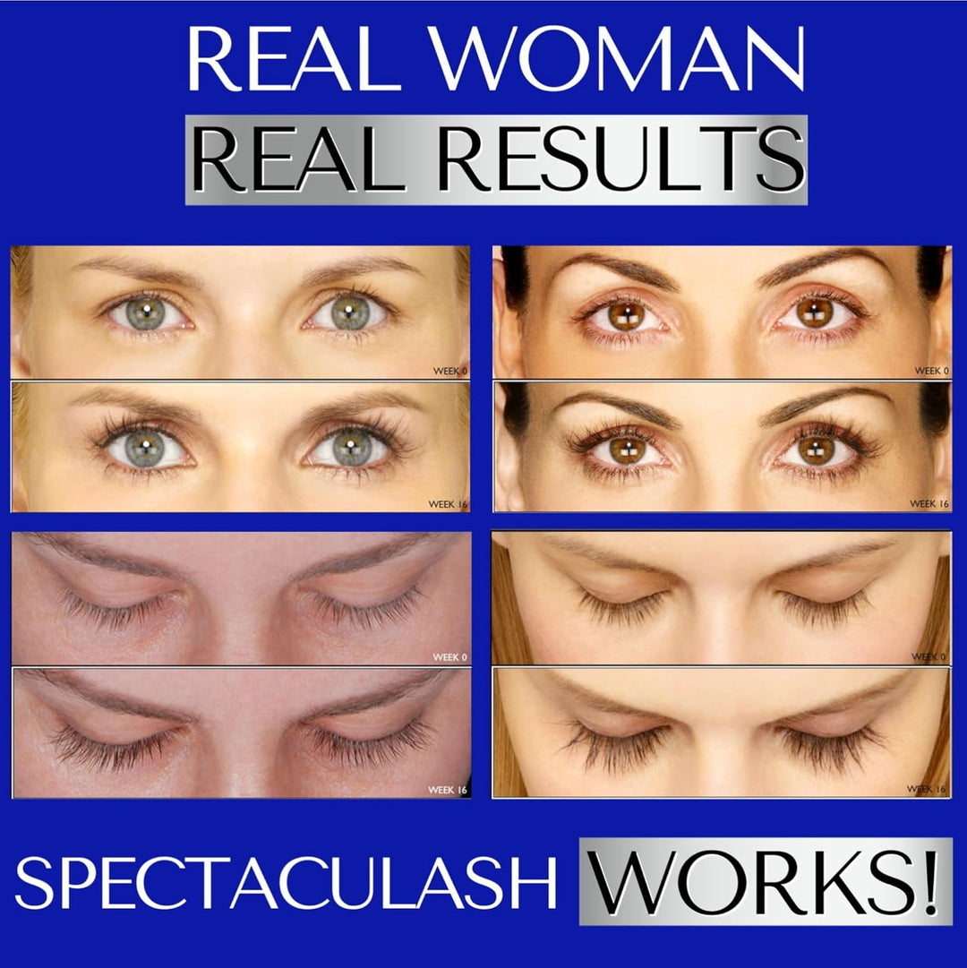 SPECTACULASH XL LASH SERUM for Eyelash Growth & Volume - Big Lashes Eyelash Growth Serum for Longer, Fuller, Natural Lashes - Suero Para Pestañas Crecimiento - Lash Conditioner & Boost - DERMAWORKS - Absolute Discounts