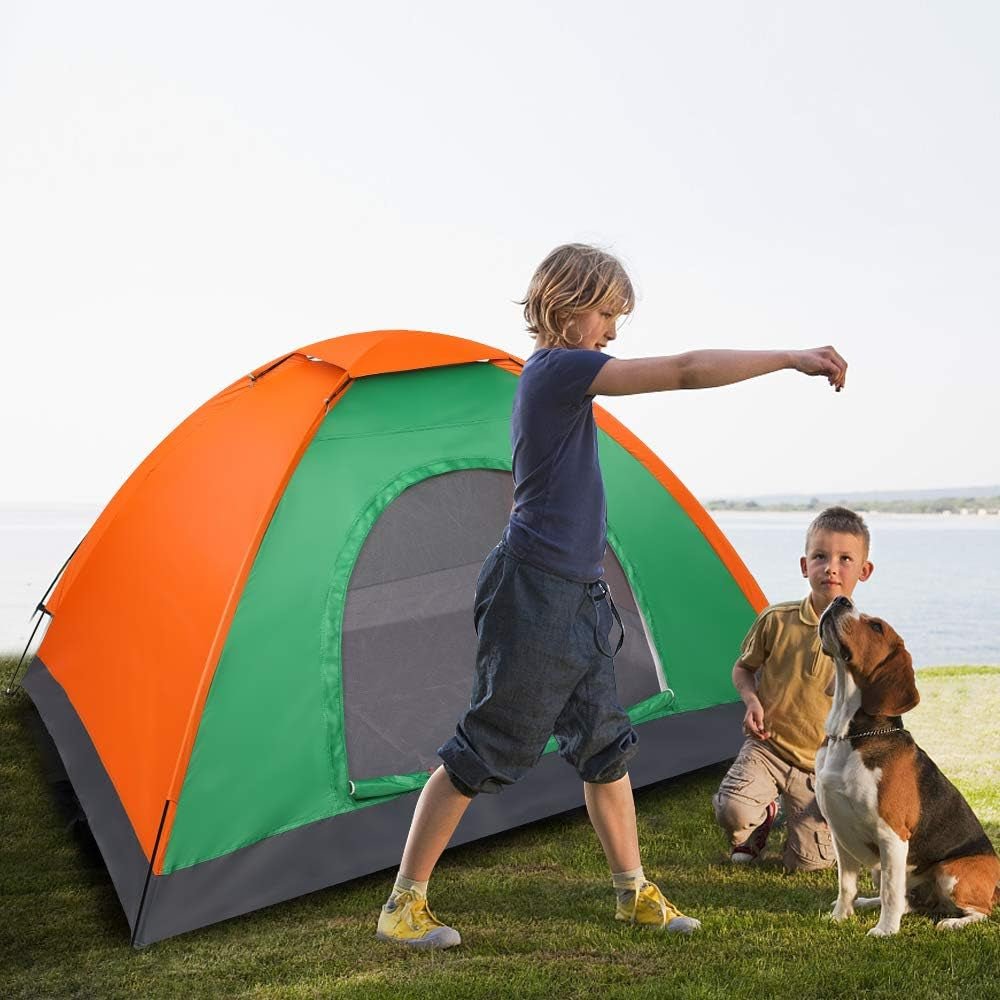 Camping Tent,Waterproof Camping Dome Tent for Outdoor Beach Camping Hiking Backpacking (2 - Person) - Absolute Discounts