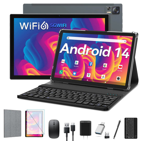 EITOMIN Android 14 Tablet 10 inch WiFi 6 with Octa - Core Processor - Absolute Discounts