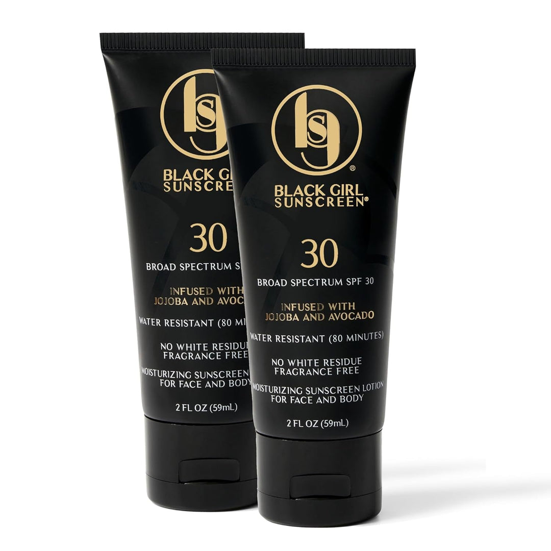 Face & Body Moisturizing Sunscreen Lotion SPF 30 for Melanin Rich Skin, Leaves No White Cast (Spf - 30 - 4Oz) - Absolute Discounts