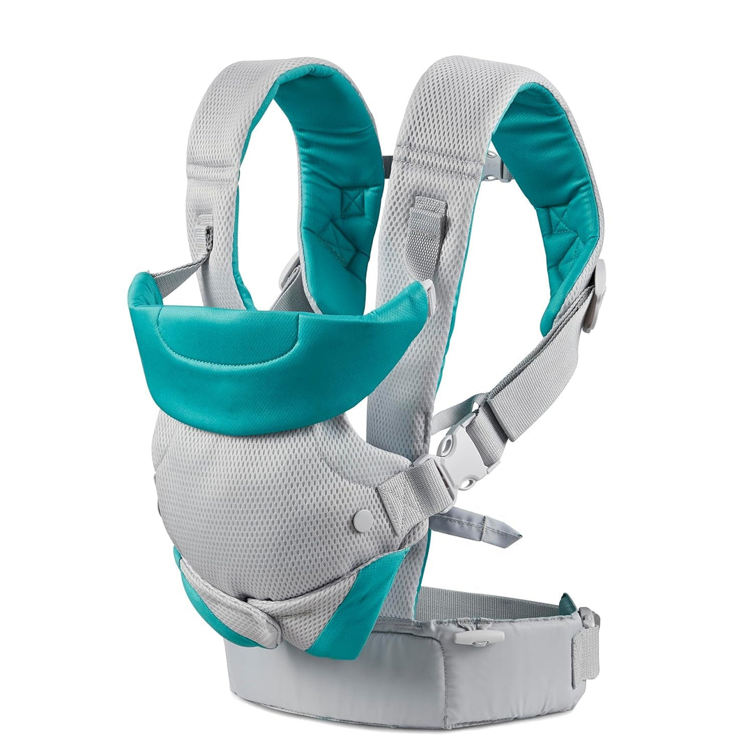 Infantino Flip 4 - In - 1 Light & Airy Convertible Baby Carrier, Adjustable, Ergonomic Babywearing, Registry Essential, Baby Carrier for Newborn to Toddler - Absolute Discounts