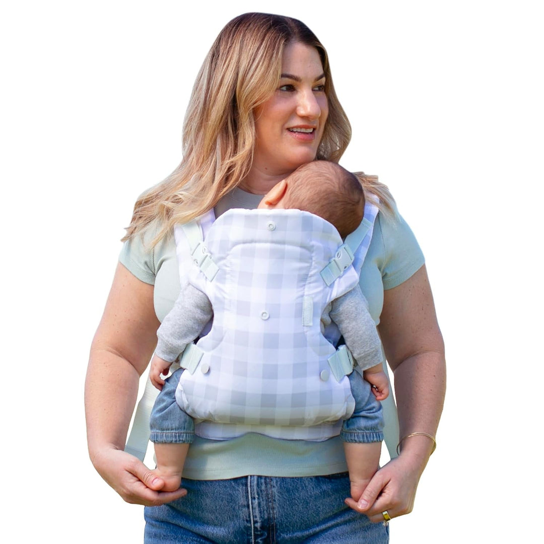Infantino Flip 4 - In - 1 Light & Airy Convertible Baby Carrier, Adjustable, Ergonomic Babywearing, Registry Essential, Baby Carrier for Newborn to Toddler - Absolute Discounts