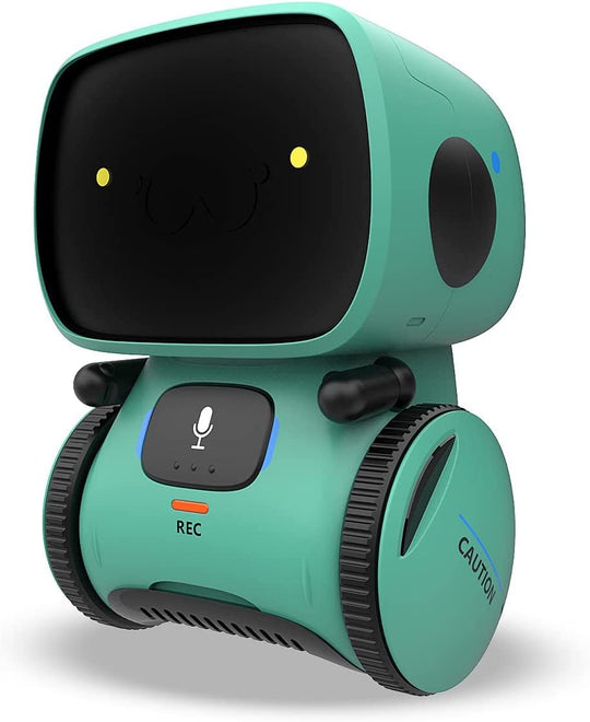 Kaekid Robots for Kids, Interactive Smart Robotic with Touch Sensor, Voice Control, Speech Recognition, Singing, Dancing, Repeating and Recording, Robot Toy for 3 4 5 6 7 8 Year Old Boys Girls - Absolute Discounts