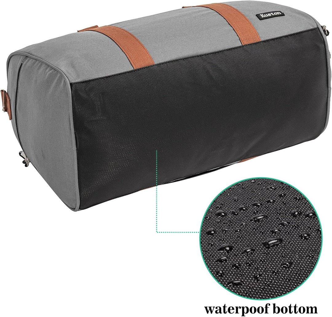 Kuston Sports Gym Bag with Shoe Compartment&Wet Pocket,Travel Duffel Bag,Weekend Bag,Workout Bag Suitable for Men and Women - Absolute Discounts