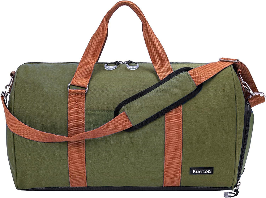 Kuston Sports Gym Bag with Shoe Compartment&Wet Pocket,Travel Duffel Bag,Weekend Bag,Workout Bag Suitable for Men and Women - Absolute Discounts