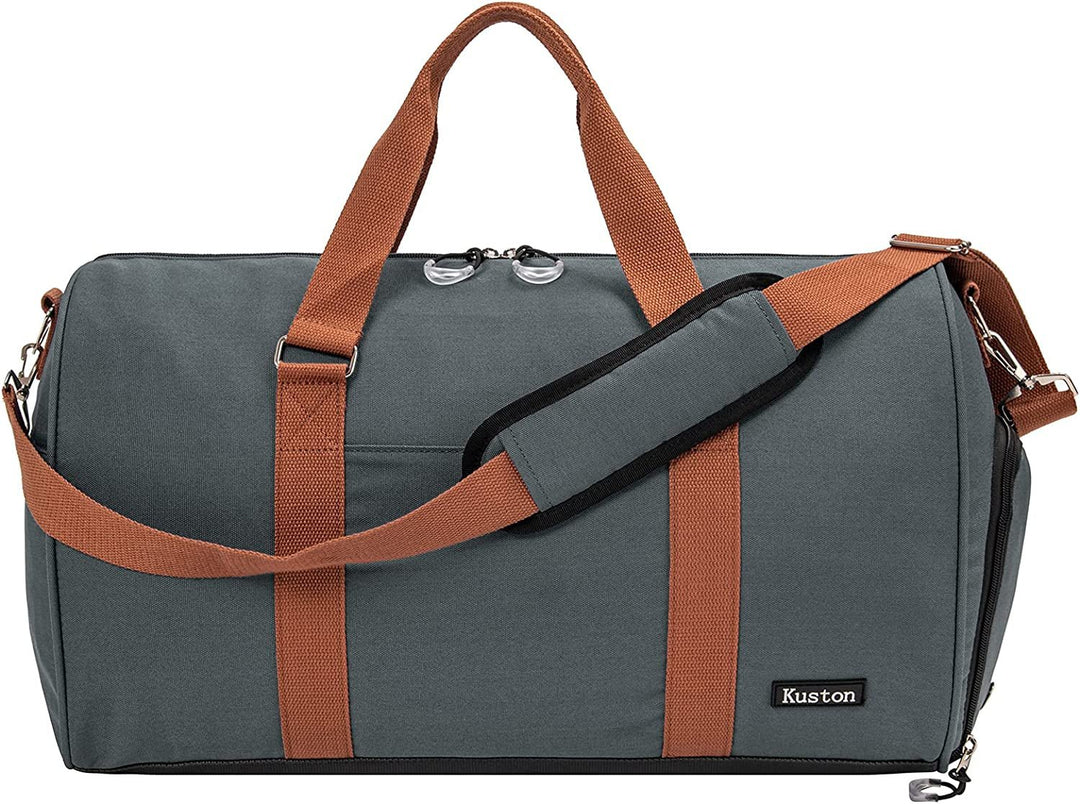 Kuston Sports Gym Bag with Shoe Compartment&Wet Pocket,Travel Duffel Bag,Weekend Bag,Workout Bag Suitable for Men and Women - Absolute Discounts