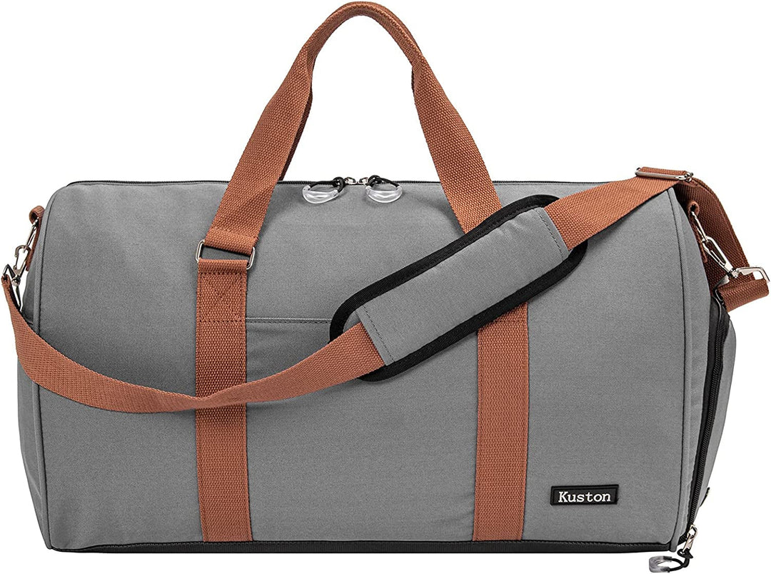 Kuston Sports Gym Bag with Shoe Compartment&Wet Pocket,Travel Duffel Bag,Weekend Bag,Workout Bag Suitable for Men and Women - Absolute Discounts