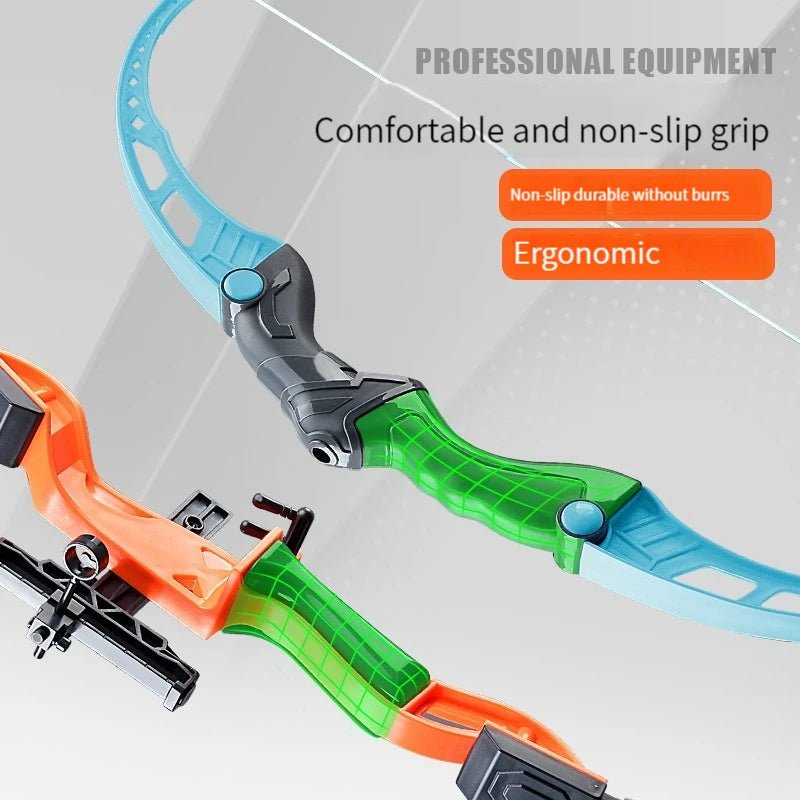 52Cm Bow and Arrow Toy Set for Children Archery Practice Recurve Outdoor Sorts Shooting Toy with Target Boys Kids Gifts - Absolute Discounts