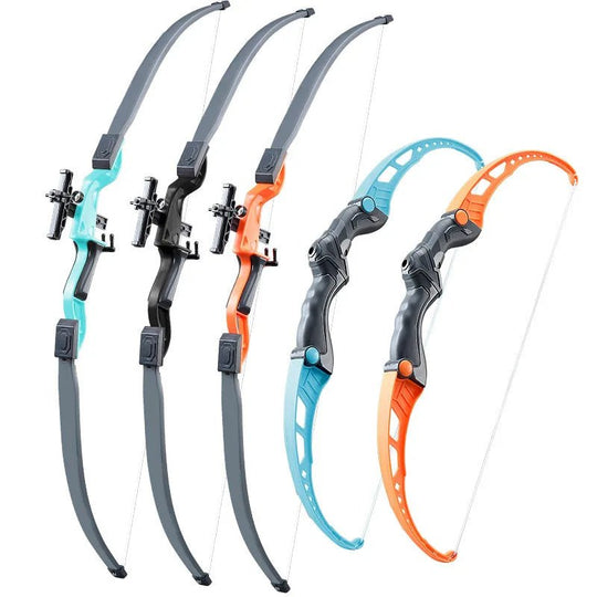 52Cm Bow and Arrow Toy Set for Children Archery Practice Recurve Outdoor Sorts Shooting Toy with Target Boys Kids Gifts - Absolute Discounts