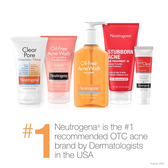 Neutrogena Facial Cleansing Bar Treatment for Acne - Prone Skin, 3.5 Oz - Absolute Discounts