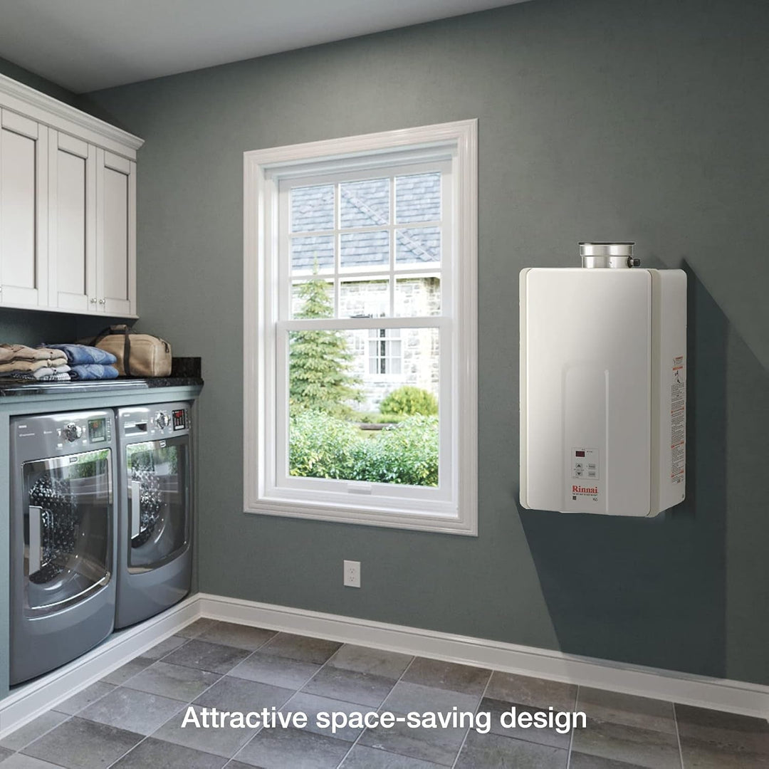 Rinnai V65Ip Tankless Hot Water Heater, 6.5 GPM, Propane, Indoor Installation - Absolute Discounts