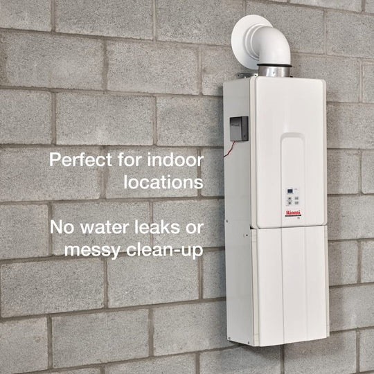 Rinnai V65Ip Tankless Hot Water Heater, 6.5 GPM, Propane, Indoor Installation - Absolute Discounts