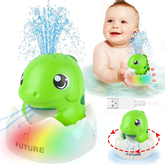 ZHENDUO Baby Bath Toys, Whale Spray Water Bath Toy, Sprinkler Bathtub Shower Toys for Toddlers Kids Boys Girls, Pool Toy for Baby (White) - Absolute Discounts